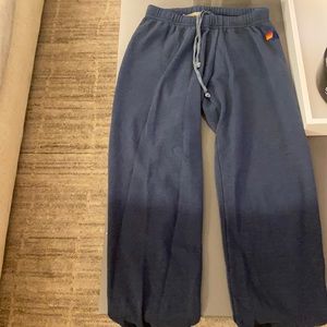 Aviator nation navy blue sweatpants